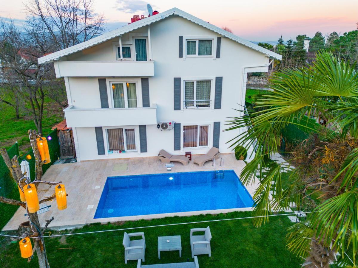 Villa Atlas Muhafazakar Havuzlu, Mustakil Genis Bahceli Sapanca Eksteriør bilde