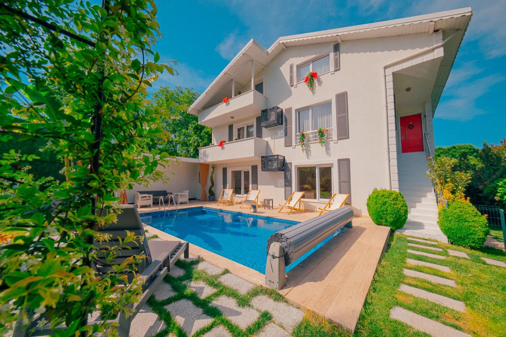 Villa Atlas Muhafazakar Havuzlu, Mustakil Genis Bahceli Sapanca Eksteriør bilde
